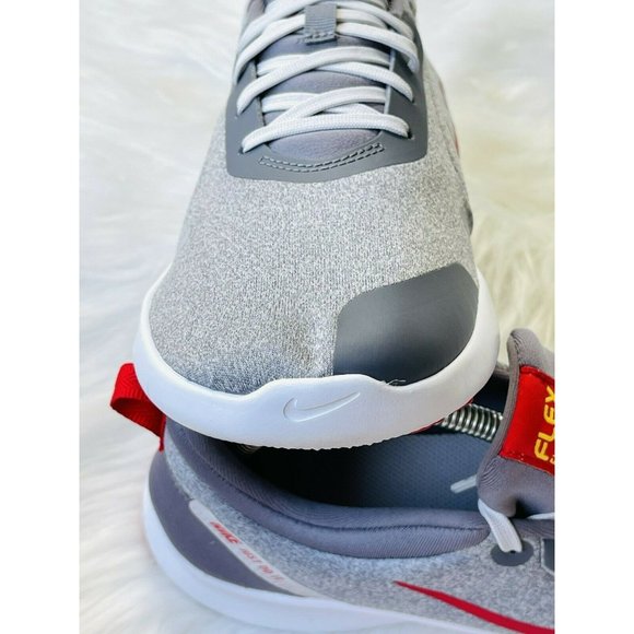 Nike Flex Experience Rn 8 Sneakers Red & Grey Mens 8 Womens 9.5 Running Shoes - Picture 7 of 12